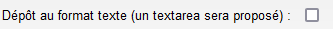 Zone de texte