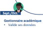 Vérification/Complétion des données saisies par stagiaire