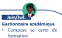 Composition de la carte de formation académique
